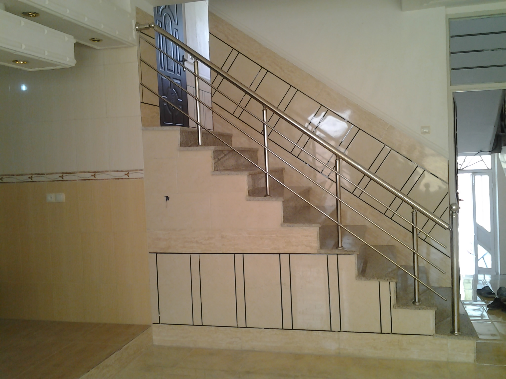 نرده سه خط یک پله درمیان201